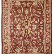 Turkish Handknotted Wool Oushak Rug 216 cm x 298 cm