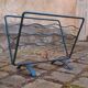 Wrought iron magazine rack from the 1950s