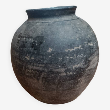 Old Indonesian terracotta water jar