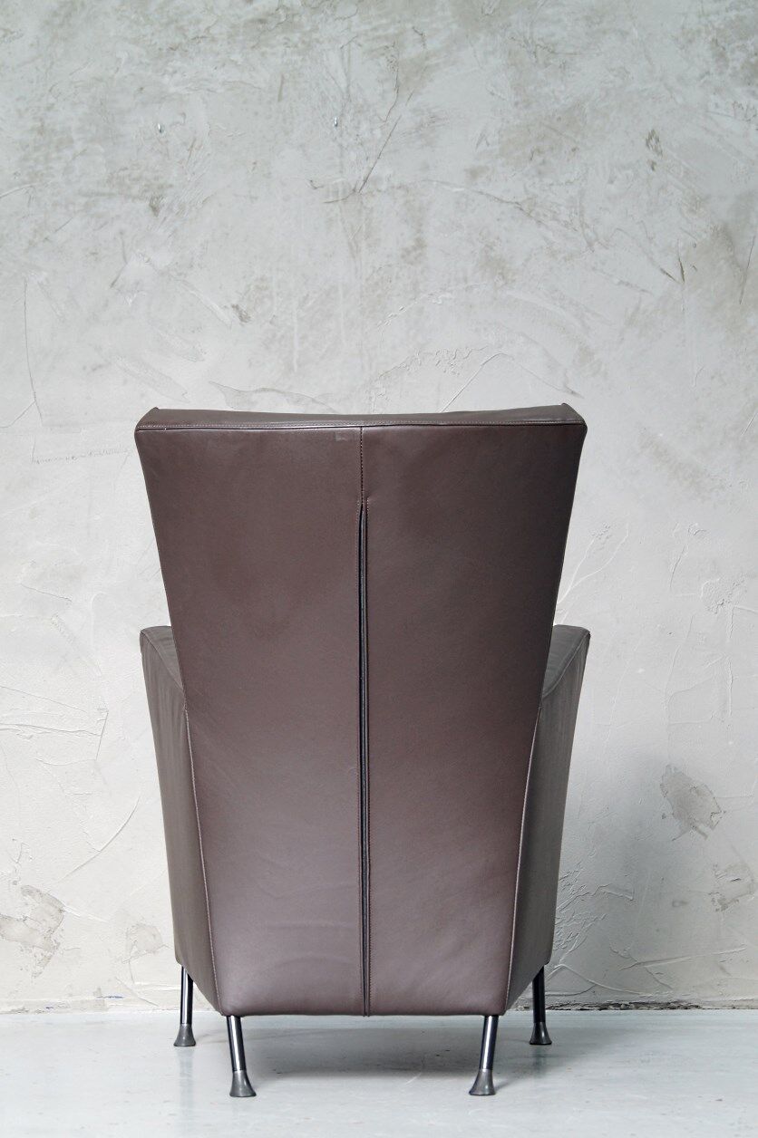 Leather Windy easy chair by Gijs Papavoine for Montis, 1990s