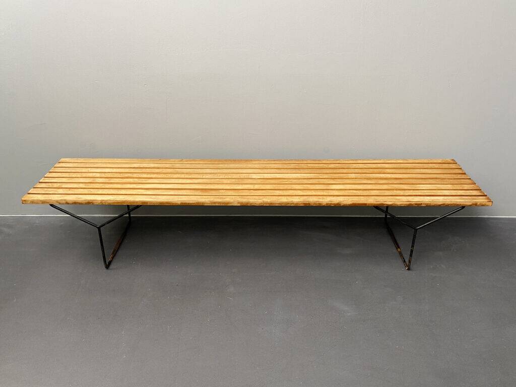 Model 400 bench by Harry Bertoia for Knoll International, United States, 1960s.