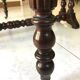 Table "Gateleg" anglaise en acajou