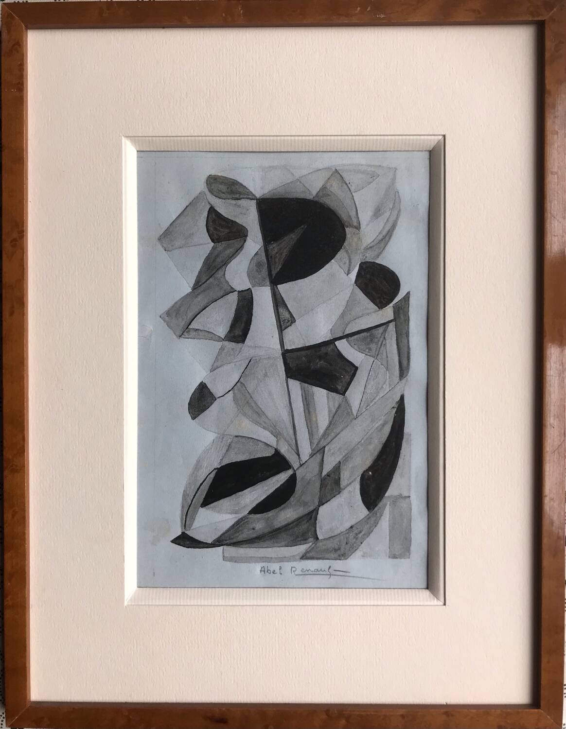 Abel pierre renault 1903-1991. composition, around 1930. pencil.