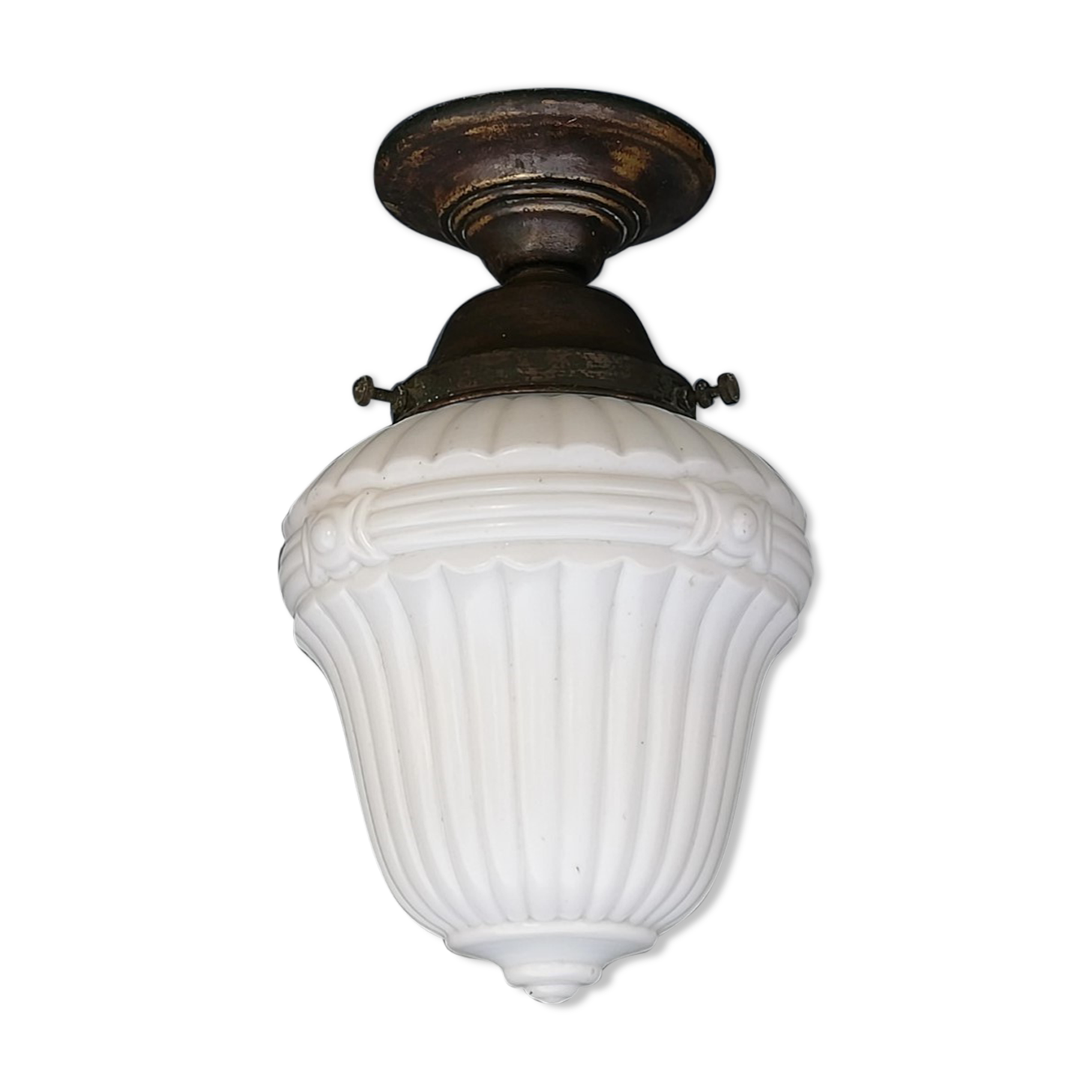 Old suspension of the early twentieth vintage