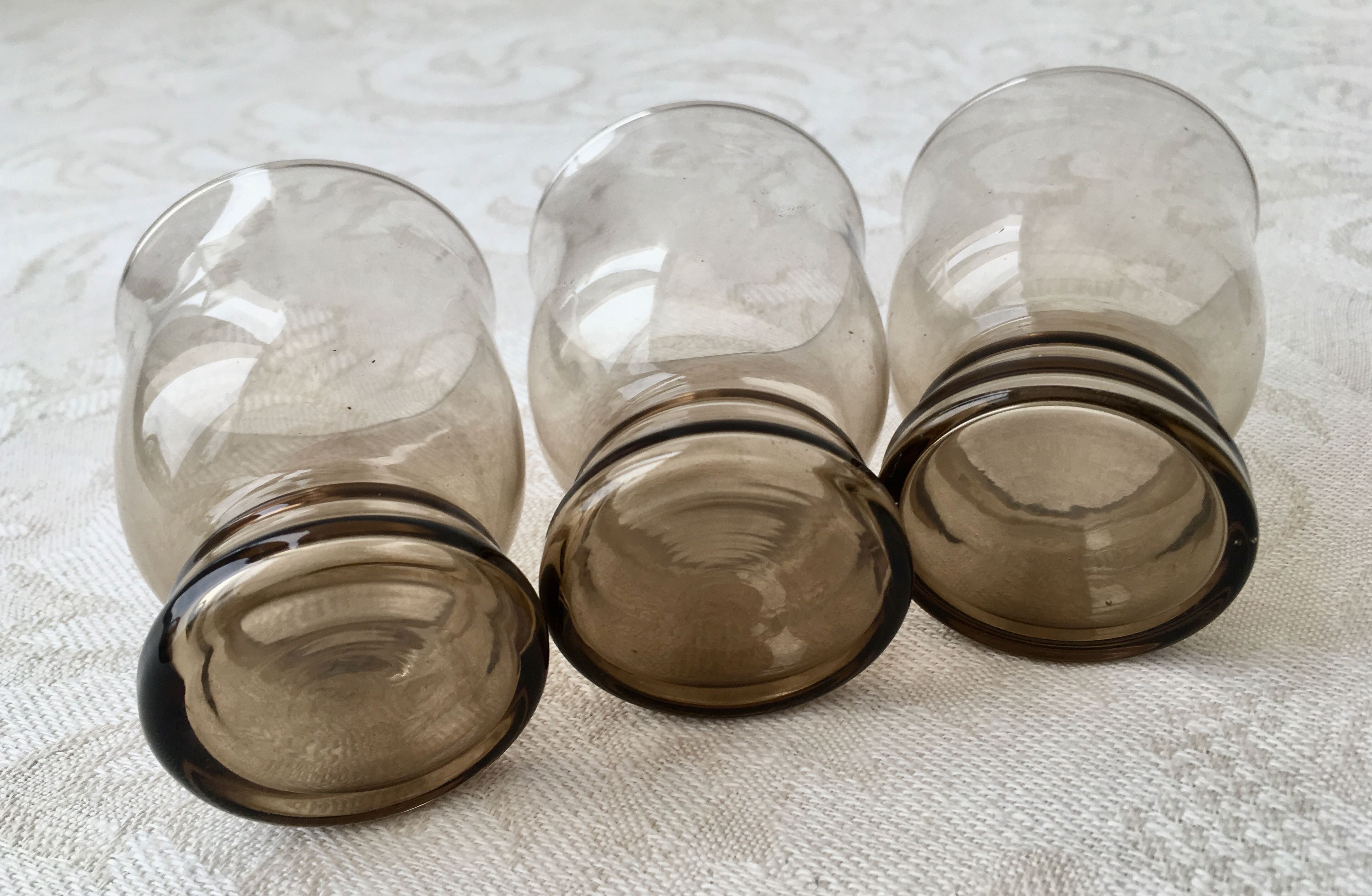 Set de 6 verres à alcool vintage