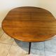 Table a manger scandinave, extensible en teck circa 60