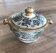 Limoges sugar bowl hand-painted Le Tallec x Rochas Paris vintage 1950s