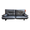 Canapé en cuir design Lugne Roset, canapé en cuir noir