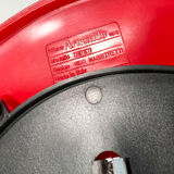 Red Triteti wall lamp by Vico Magistretti for Artemide, 1960