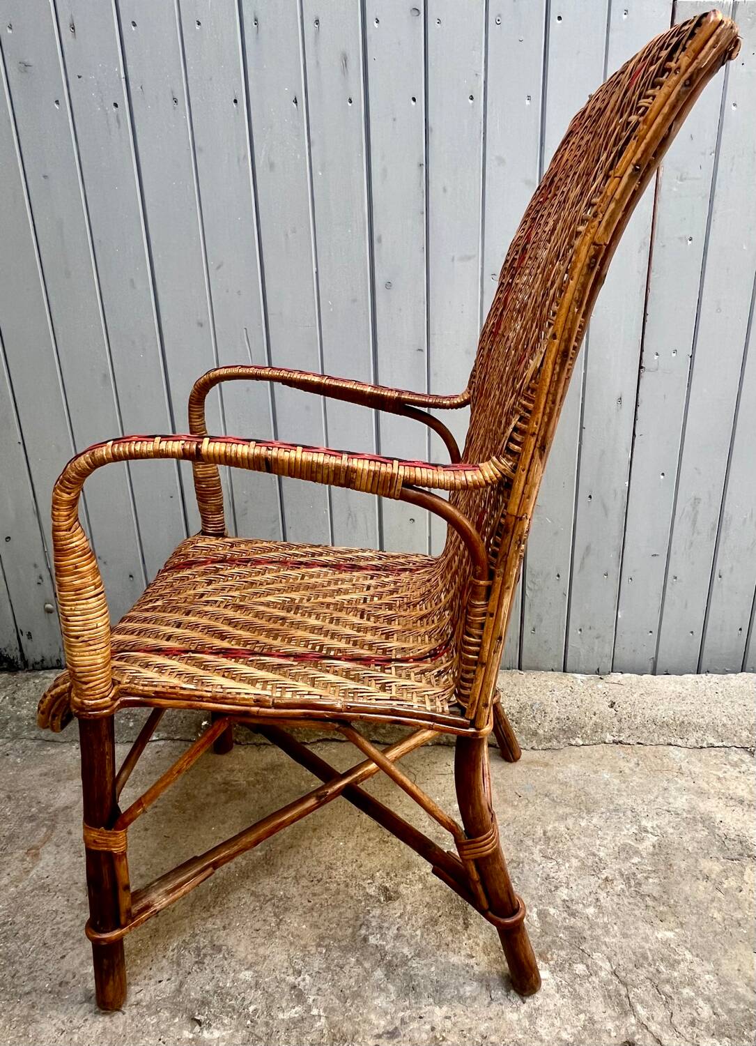 Fauteuil en rotin
