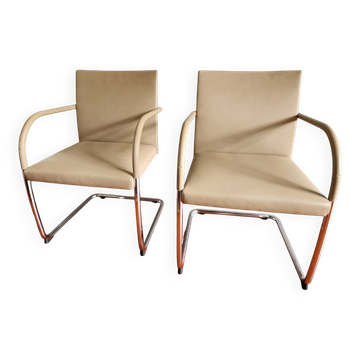 Paire de fauteuils Cantilever édition Walter Knoll