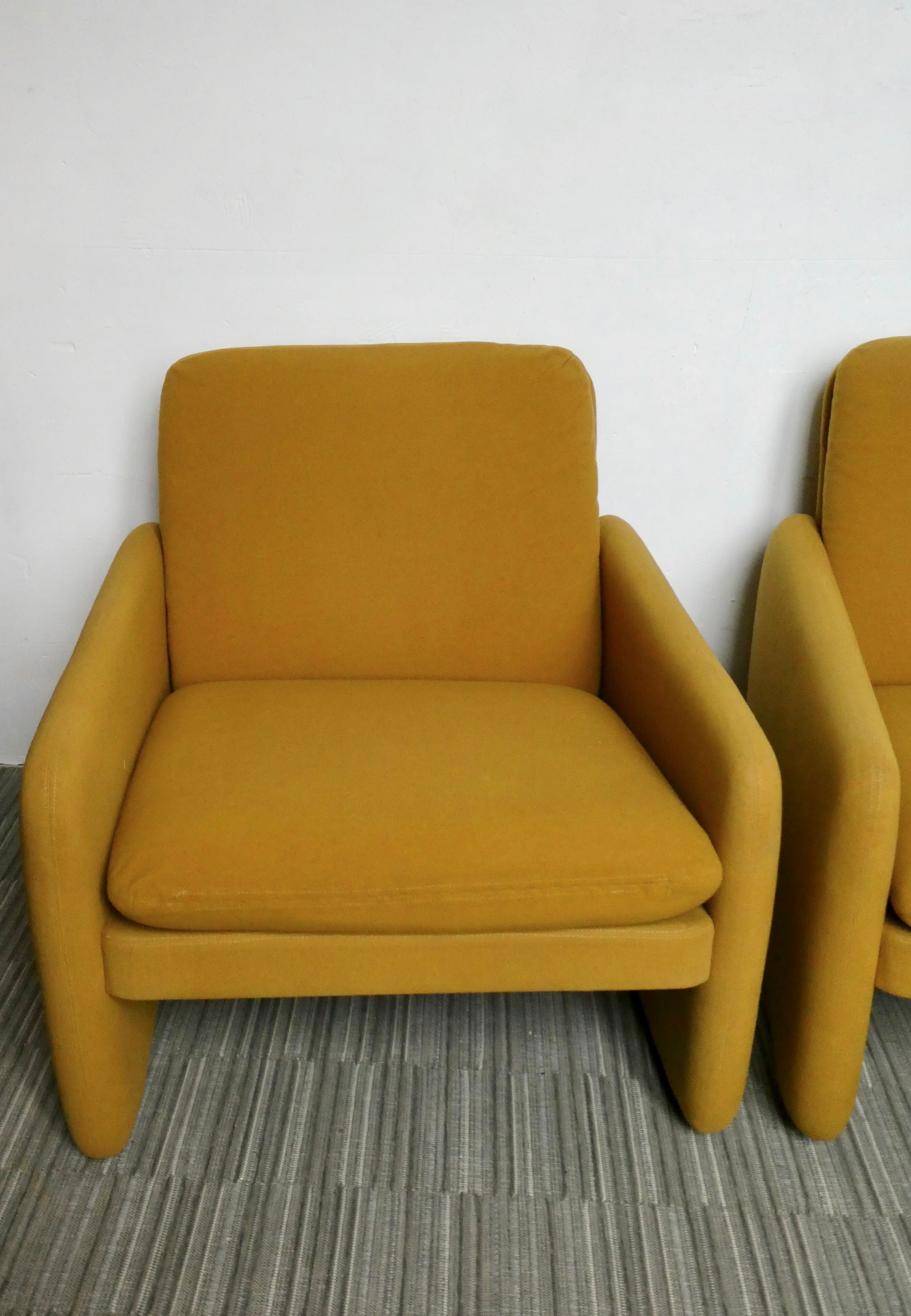 Paire de fauteuils mini club de Steiner années 60