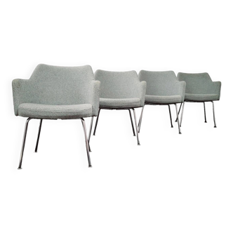 Vintage Armchairs by Hein Salomonson for Ap Originals, 1960s, Set of 4