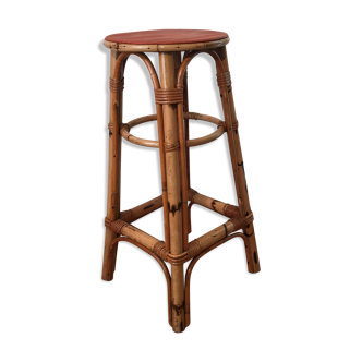 Rattan bar stool