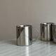 Set of 4 stainless steel cups