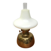 Petronella table oil lamp, Danish mid-century model by Henning Koppel for Louis Poulsen, 1960s.