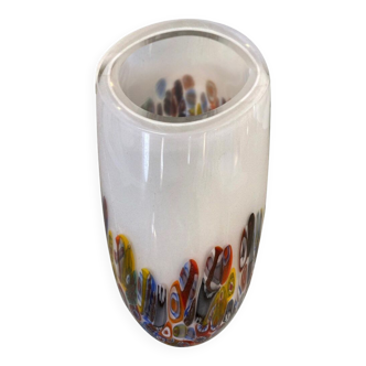 Vase en verre de Murano multicolores