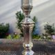 Magnificent pair of silver candlesticks.