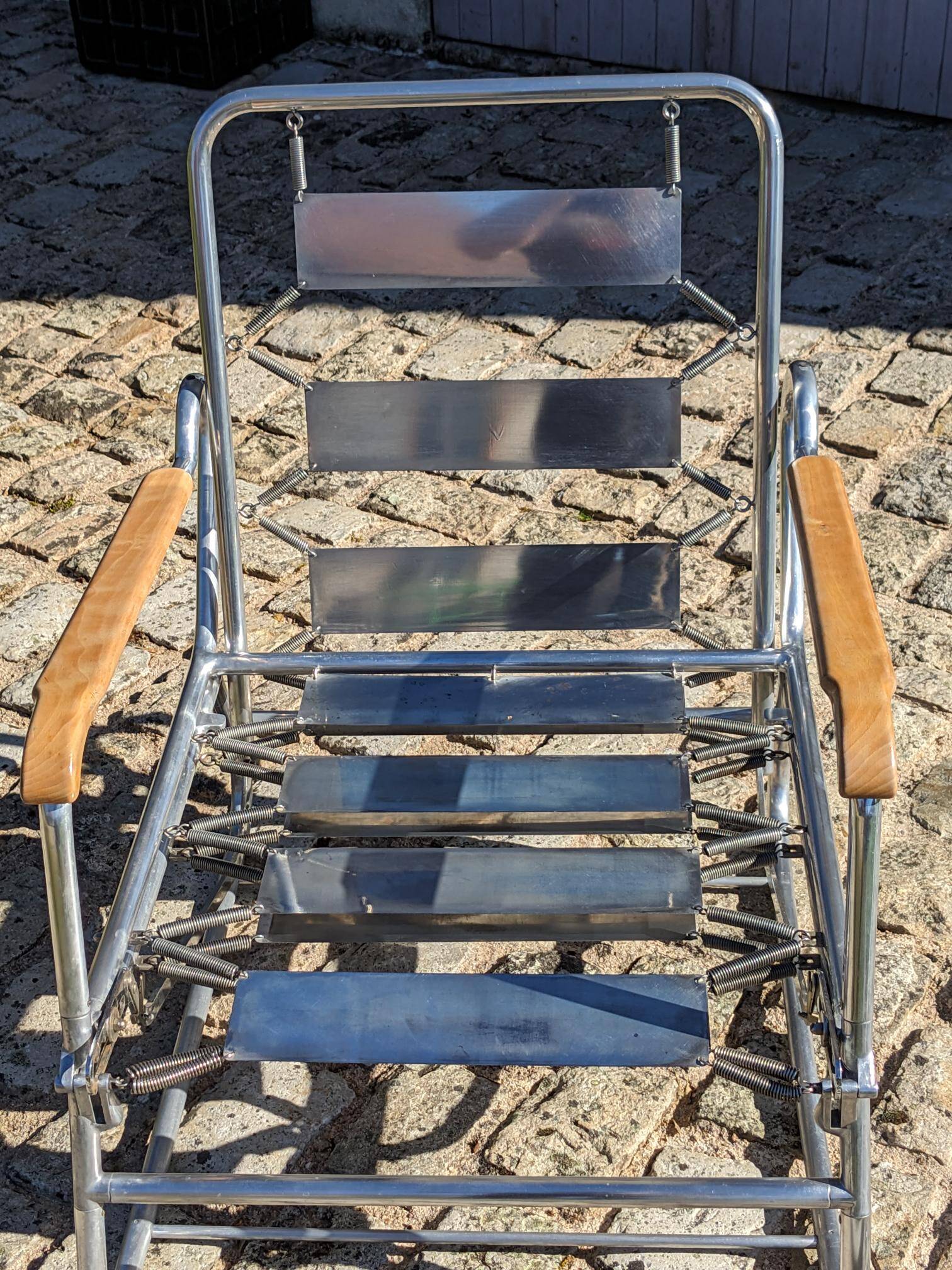 Modernist armchair by F. CARUELLE