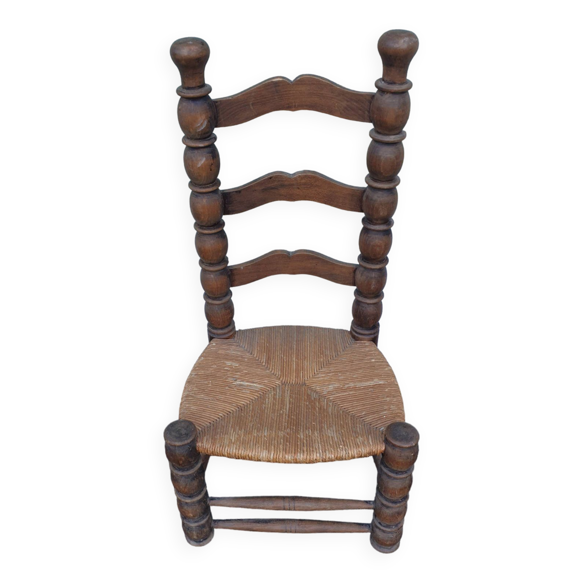 Brutalist chair in the Charles Dudouyt 60's style