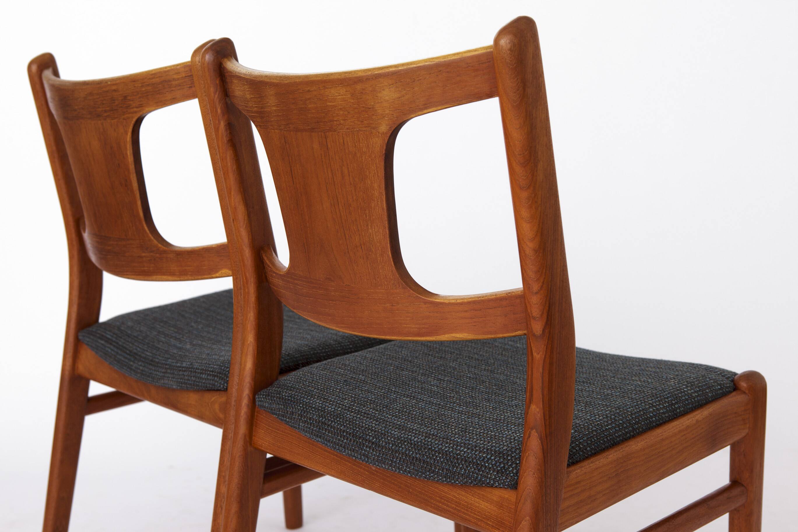 2 chaises danoises vintage - Style moderne du milieu du siècle des années 1960
