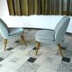 Mid-Century Club Chairs in Mohair by Wilhelm Knoll, 1950s, Set of 2