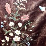 Ancient gold bamboo firescreen "Napoleon III"