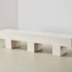 Very rare Izmir Bench by Aldo Cibic for Standard Milano Italy 1992
