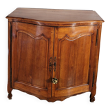 Curved sideboard from the late 19th century in walnut