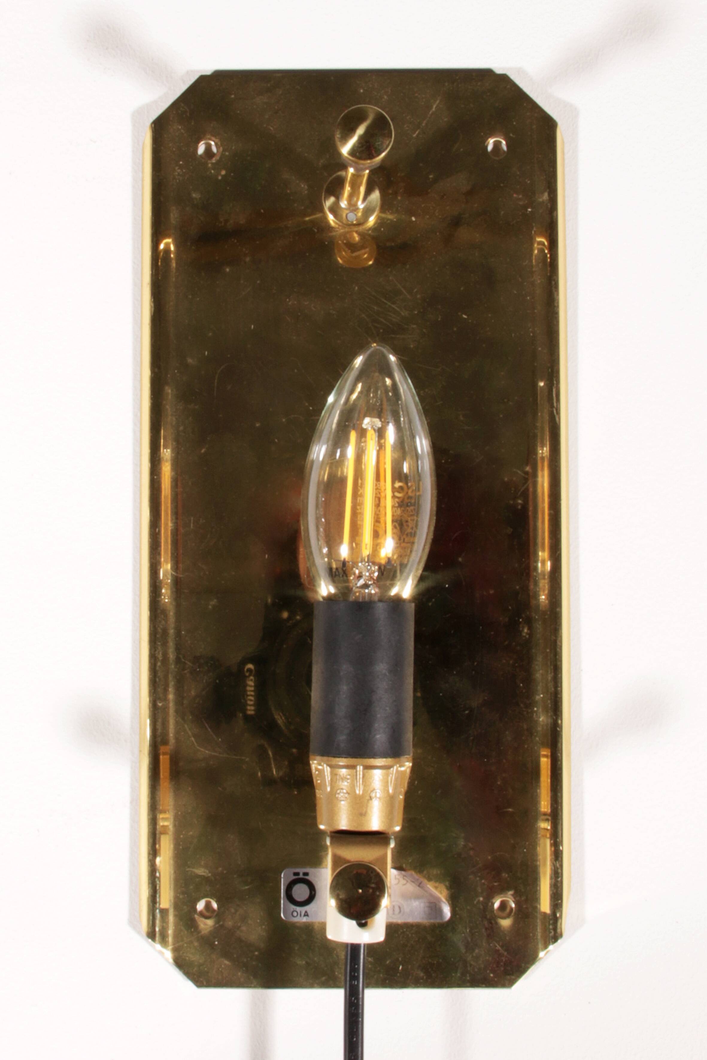 Appliques murales en cristal Waterdrop de Carl Fagerlund pour Orrefors