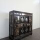 Cabinet Indochine Vietnam en bois exotique marqueterie de nacre