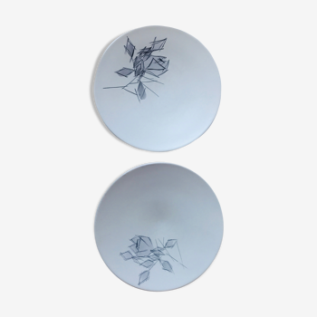 Vallauris ceramic plates