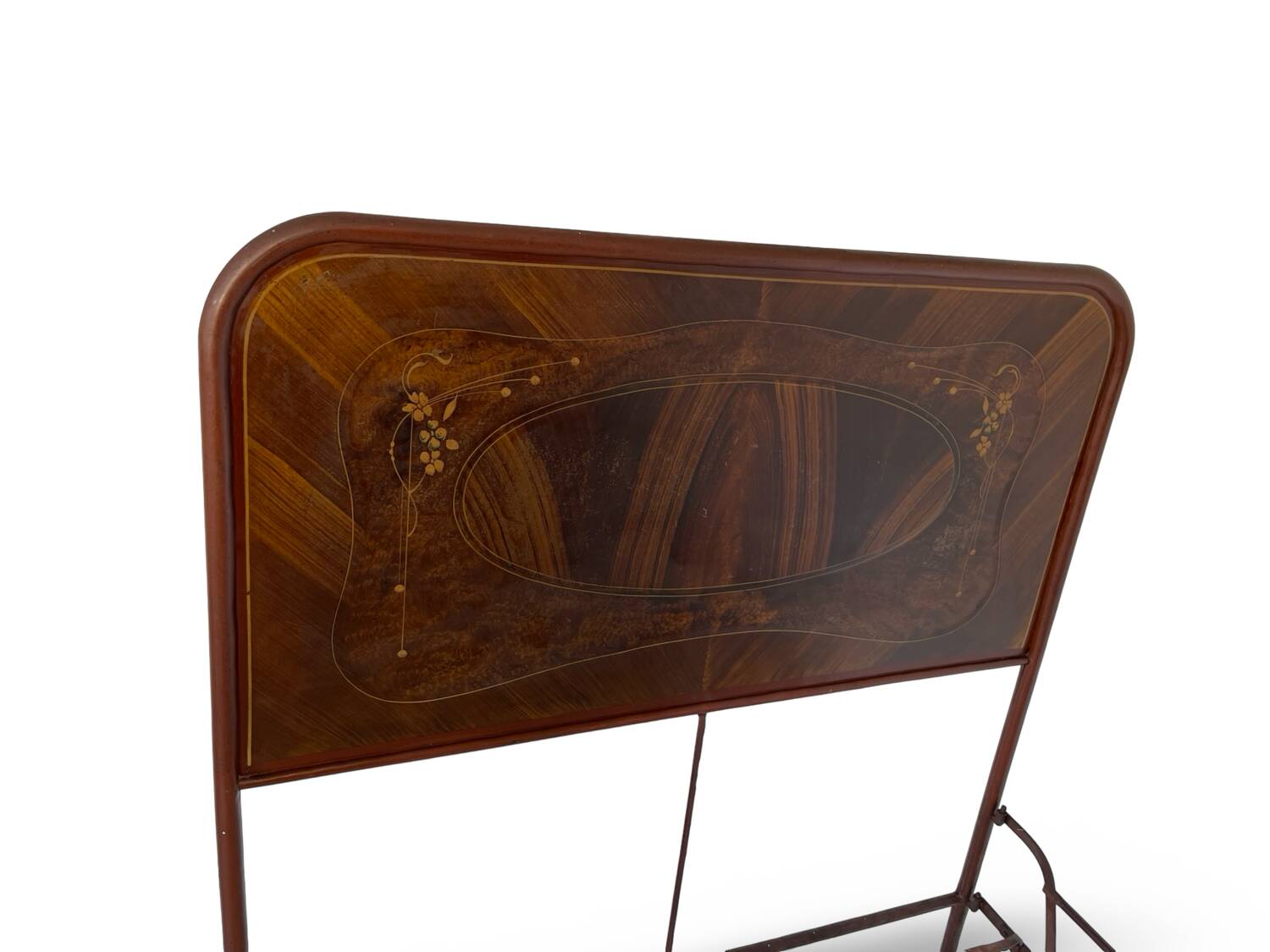 Cadre de lit Art déco italien une place et demie, 1925