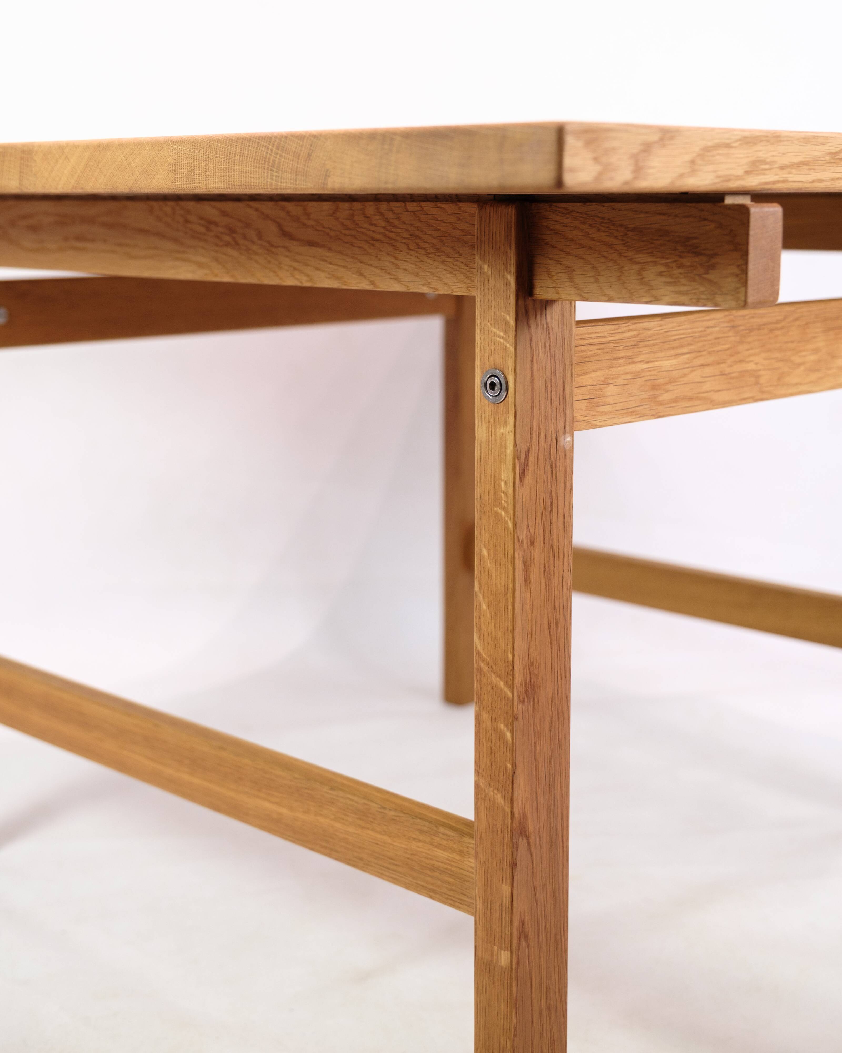 Sofa Table Made In Oak By Hans J. Wegner For PP Furniture From 1990s