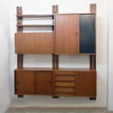 Poul Cadovius modular bookcase, Denmark, 1960s