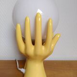 Ceramic hand lamp