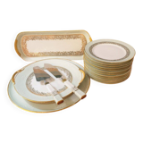 Service à dessert porcelaine Limoges