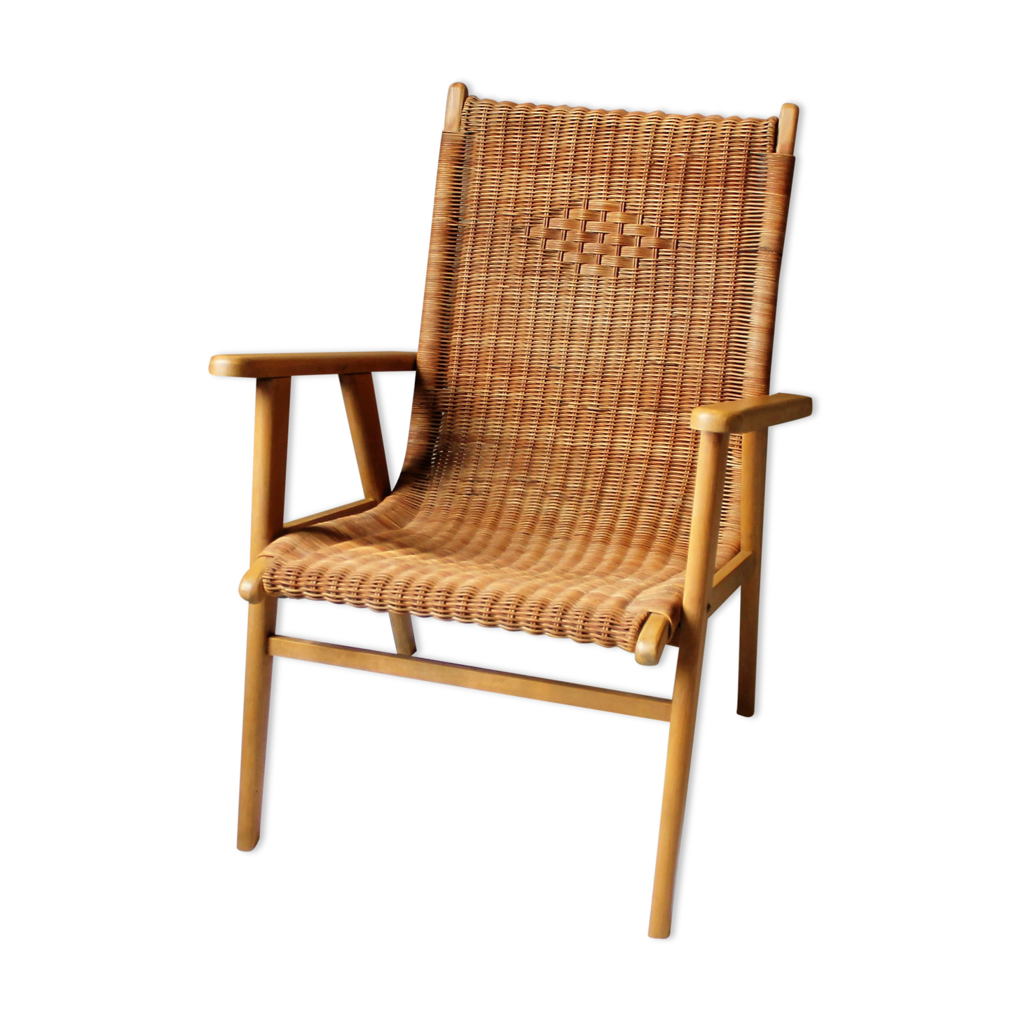 Vintage rattan chair