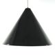 Arne Jacobsen Poulsen black 1960s billiard pendant