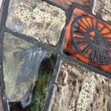 Ceramic and metal coffee table