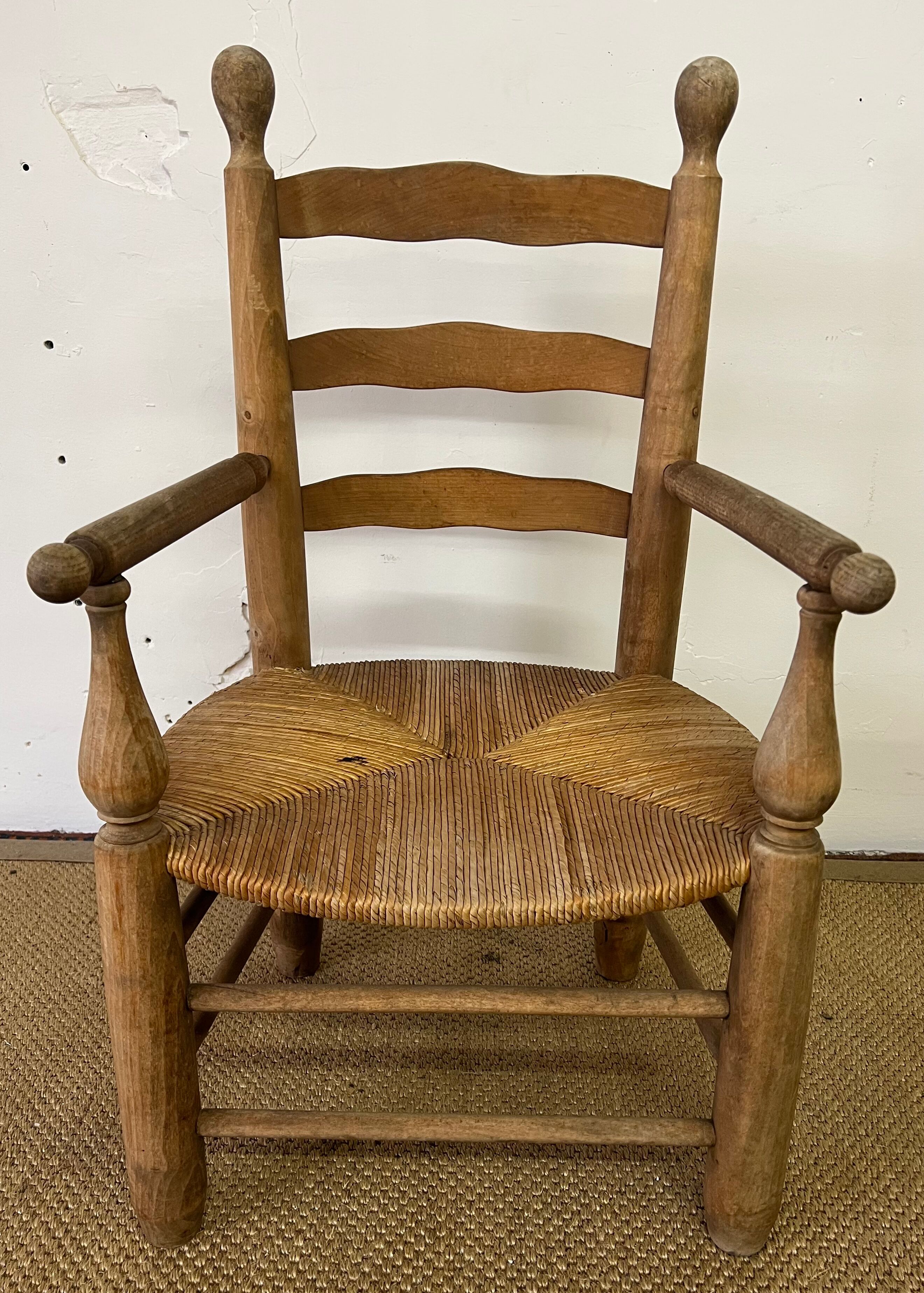 Solid wood chair