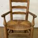 Solid wood chair