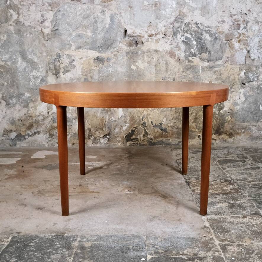 Extendable teak table, Harry Ostergaard for Randers Mobelfabrik, 1960s