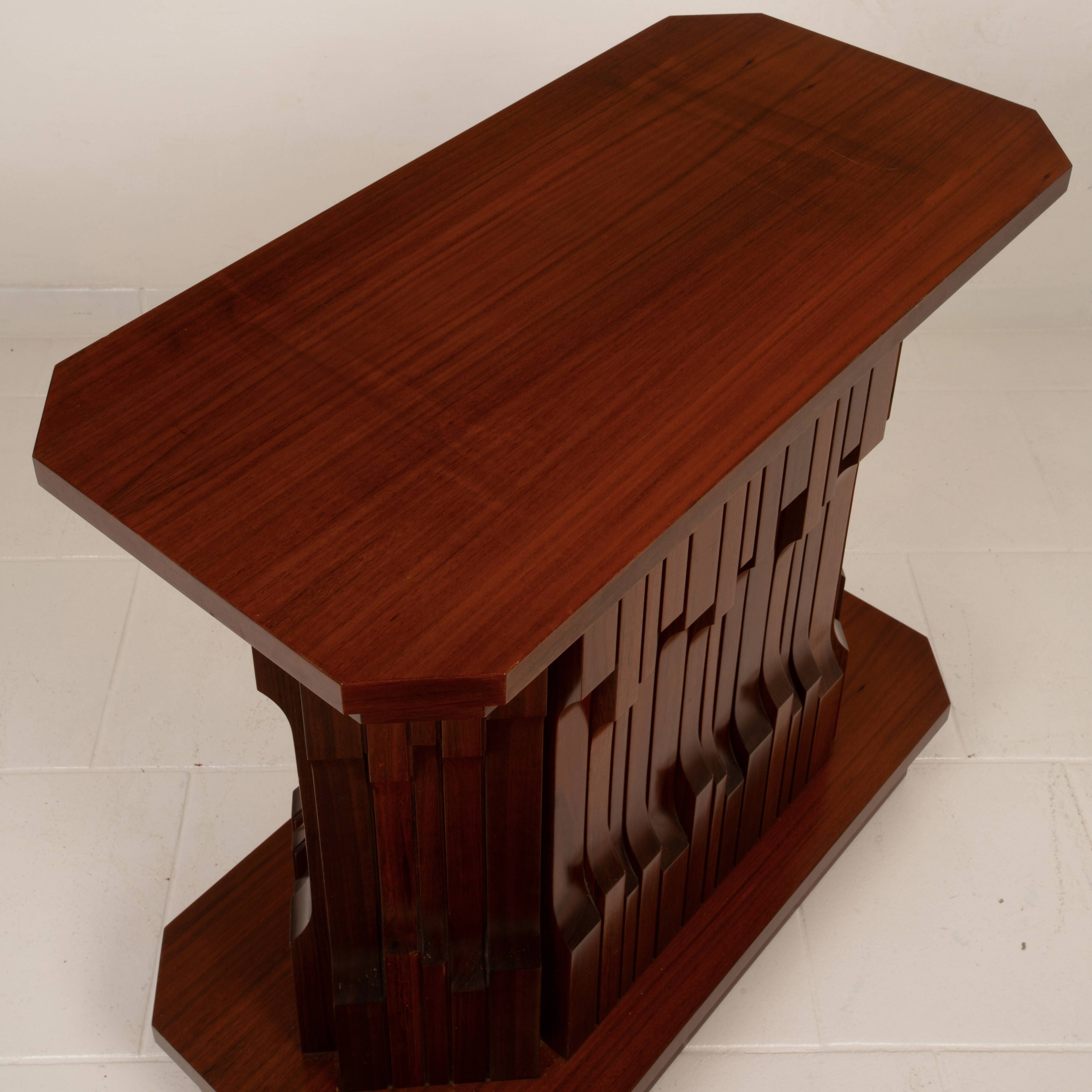 Sculptural multifunctional “Norman” base by Luciano Frigerio — Unique piece