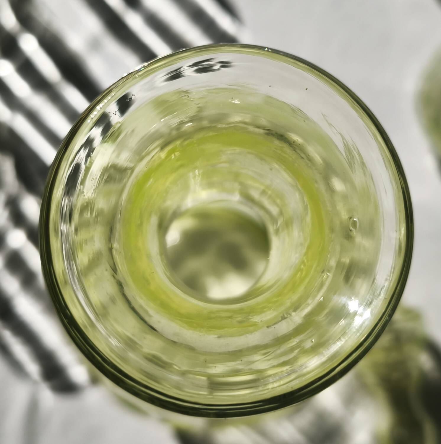 Art Deco liqueur service in opaline