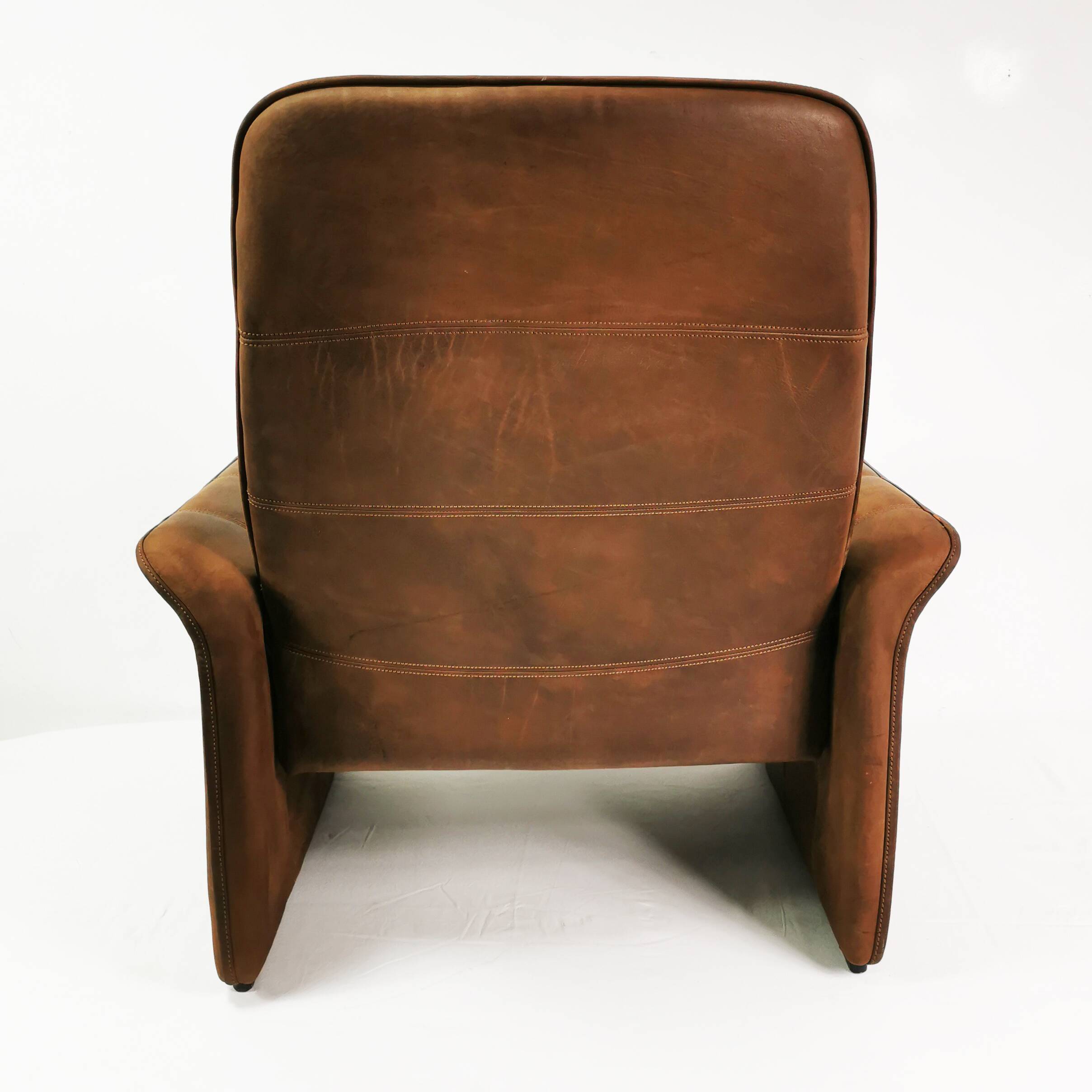 Leather armchair, De Sede, Switzerland, 1970s