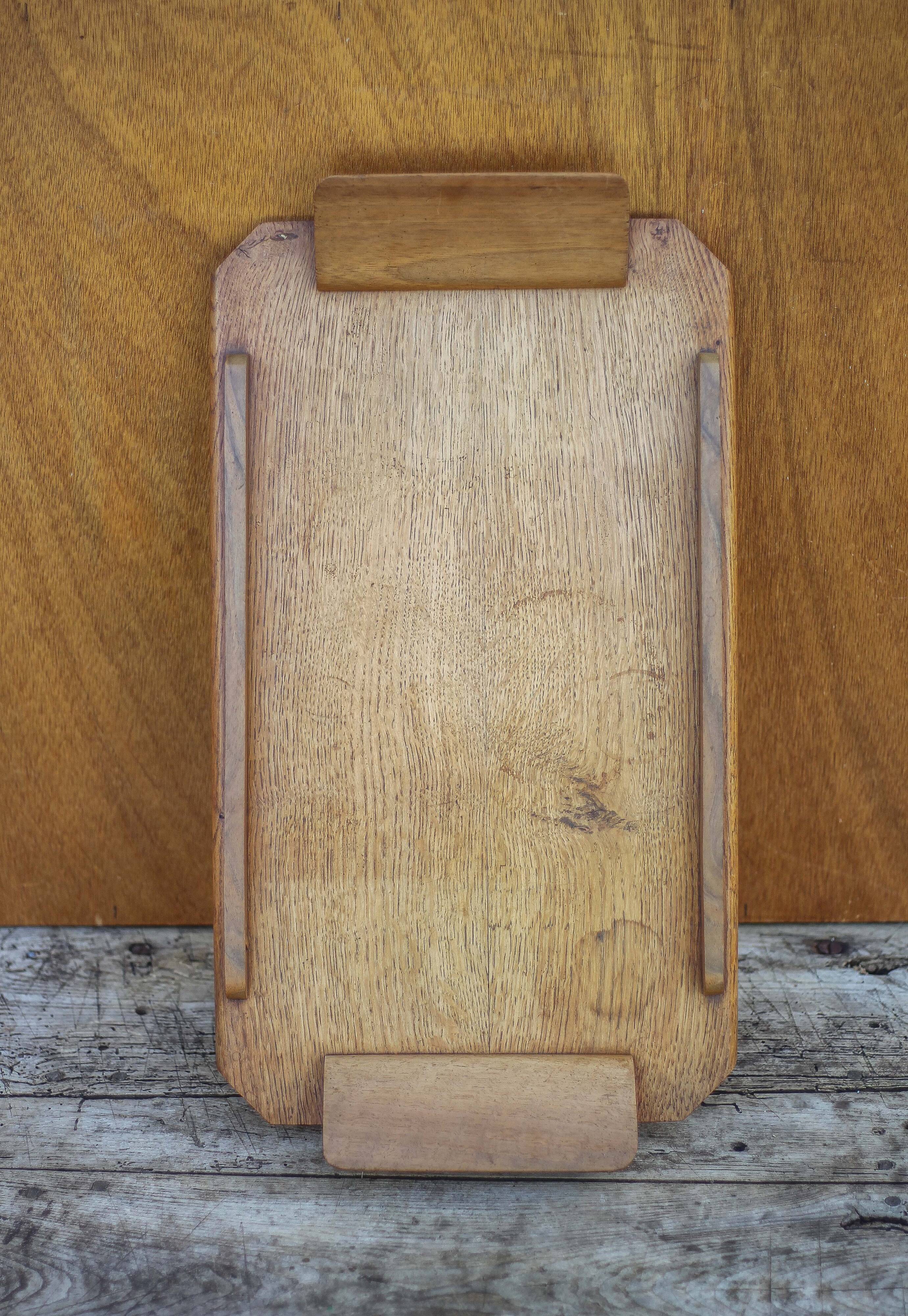 Vintage art deco wooden tray, centerpiece, serving tray