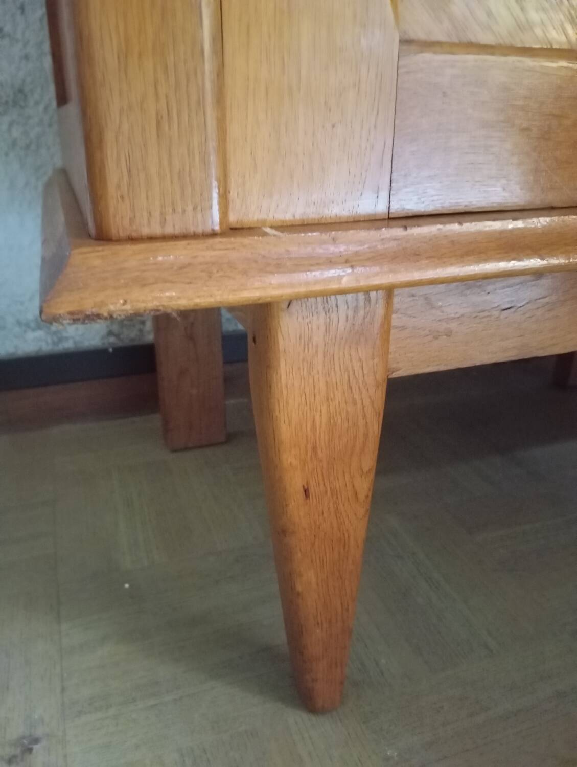 60s single-door bonnet cupboard