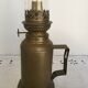 Brass old oil lamp