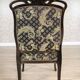 Fauteuil en chêne Art Nouveau du 20e siècle